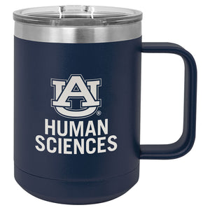 AU Human Sciences Insulated Coffee Mug  15 oz