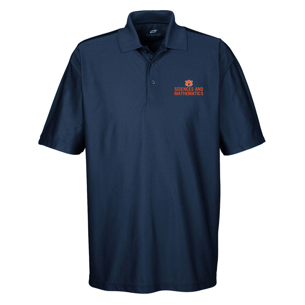 AU Sciences & Mathematics Men's Performance Golf Shirt